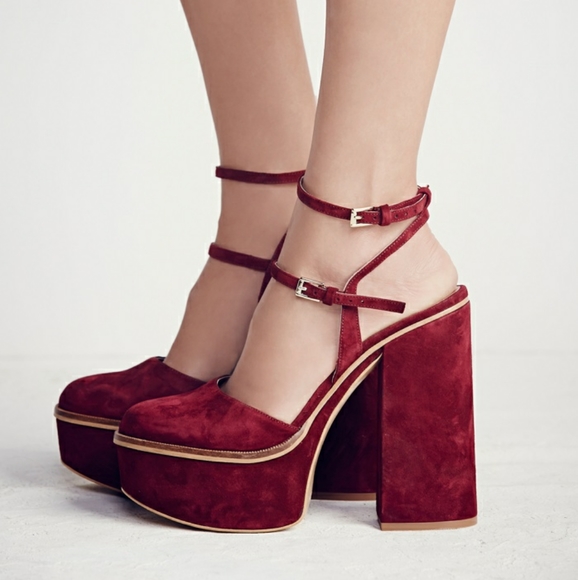 NEW Free People Twin Sundown Platform Shoes - Picture 3 of 13